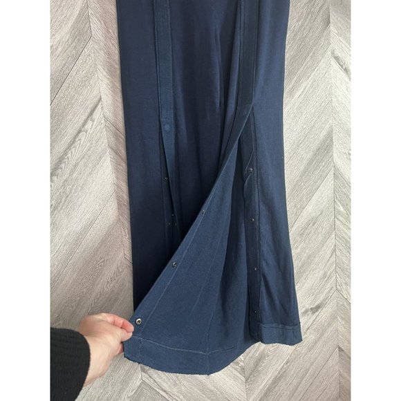 Free People Embers Wide Leg Pants Deep Navy Size Small - Picture 6 of 10